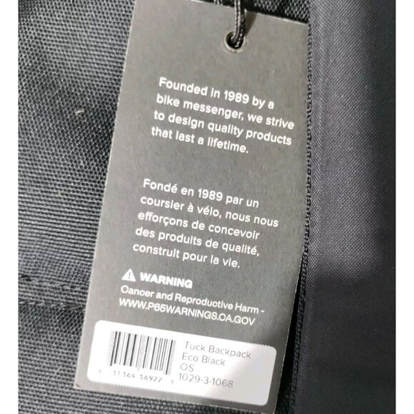 Timbuk2  Laptop Backpack, Jet Black First Mode Logo New - Picture 5 of 8